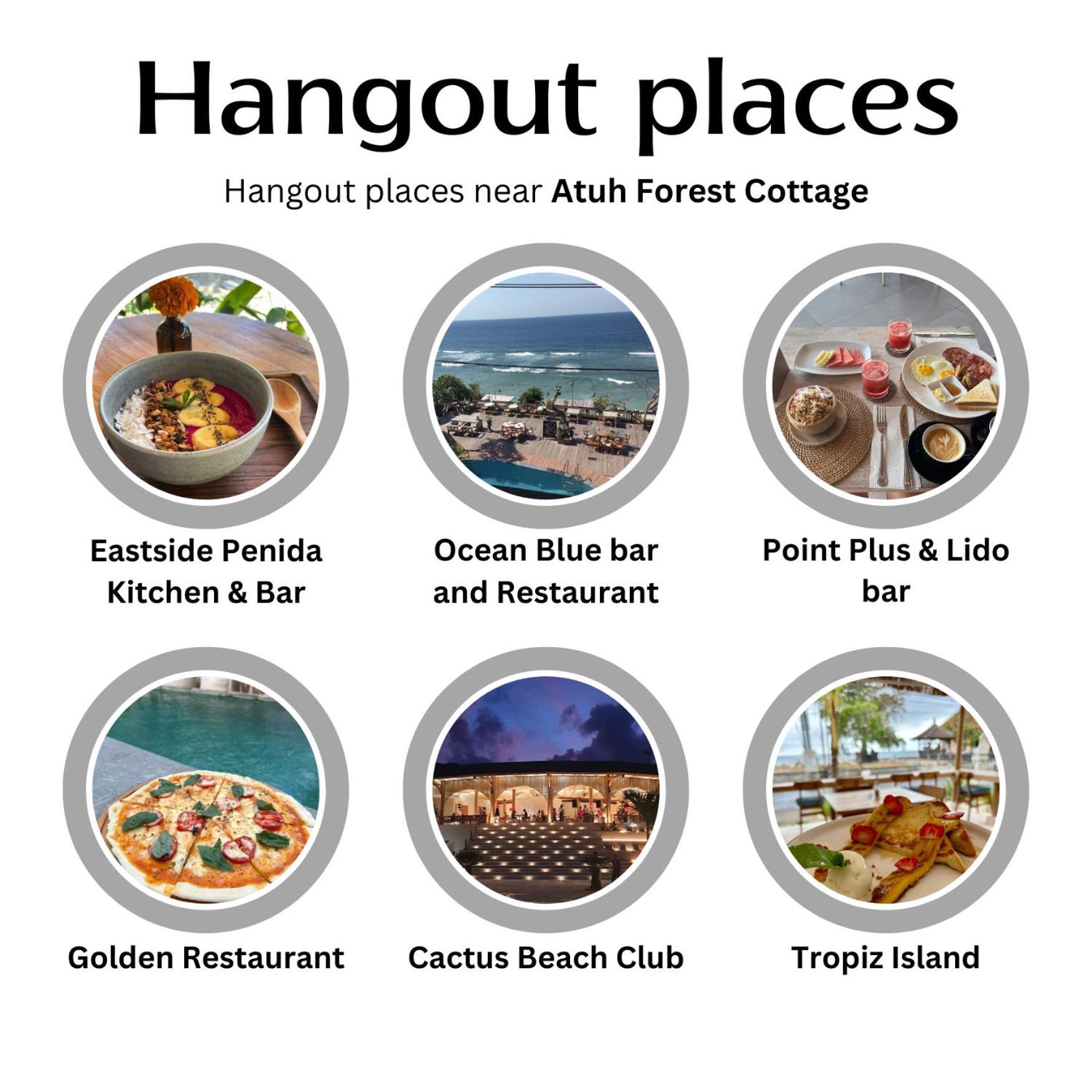 Atuh Forest Cottage Tanglad エクステリア 写真